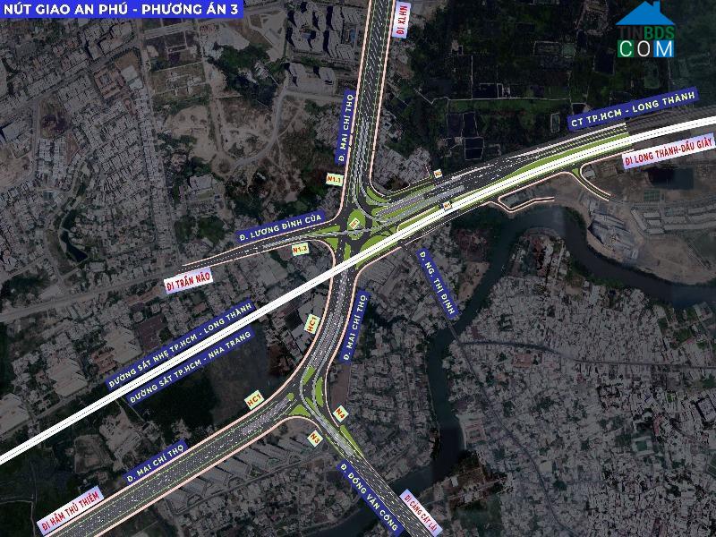 Ảnh TP. Thủ Đức xây nút giao An Phú gần 4.000 tỷ đồng