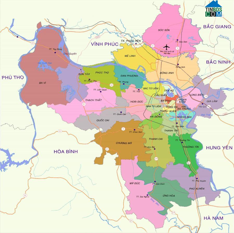 Ảnh Đến năm 2030, Hà Nội sẽ có thêm 8 quận