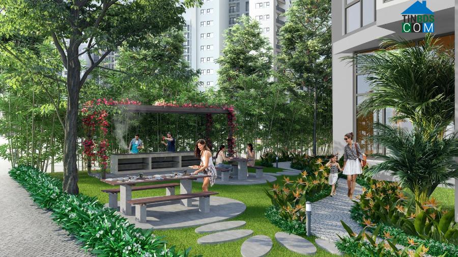 Phối cảnh một góc nội khu của dự án Le Grand Jardin