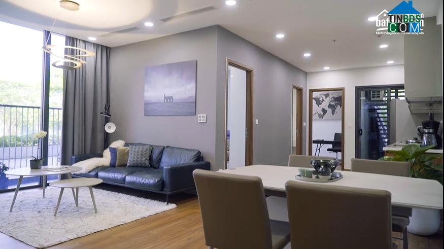 Nội thất căn hộ mẫu dự án Eco Green Sài Gòn. So với căn mẫu, căn hộ thực tế không có nhiều sai lệch.