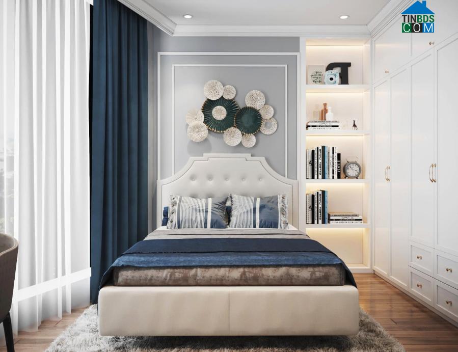 Người trẻ ưa chuộng không gian sống hiện đại, đầy đủ tiện nghi. Ảnh: Phối cảnh căn hộ trong khu Lake View của