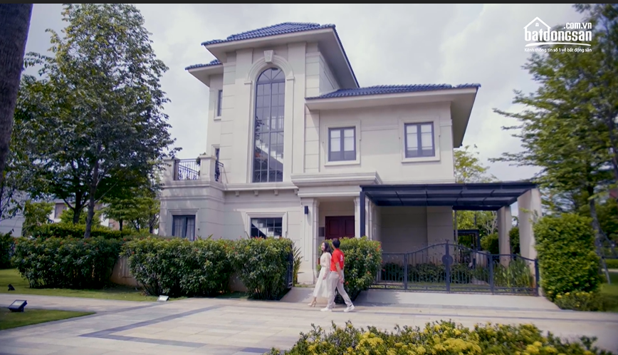 Nhà mẫu biệt thự đơn lập phong cách Pháp tại khu đô thị Swan Bay