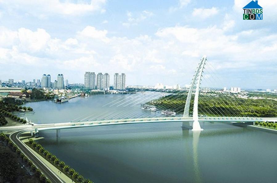 Phối cảnh cầu Thủ Thiêm 2