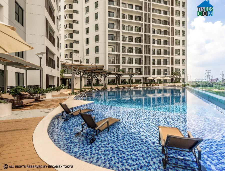 Cư dân thả mình trong làn nước mát, thư giãn giữa không gian trong lành ngập tràn cây xanh