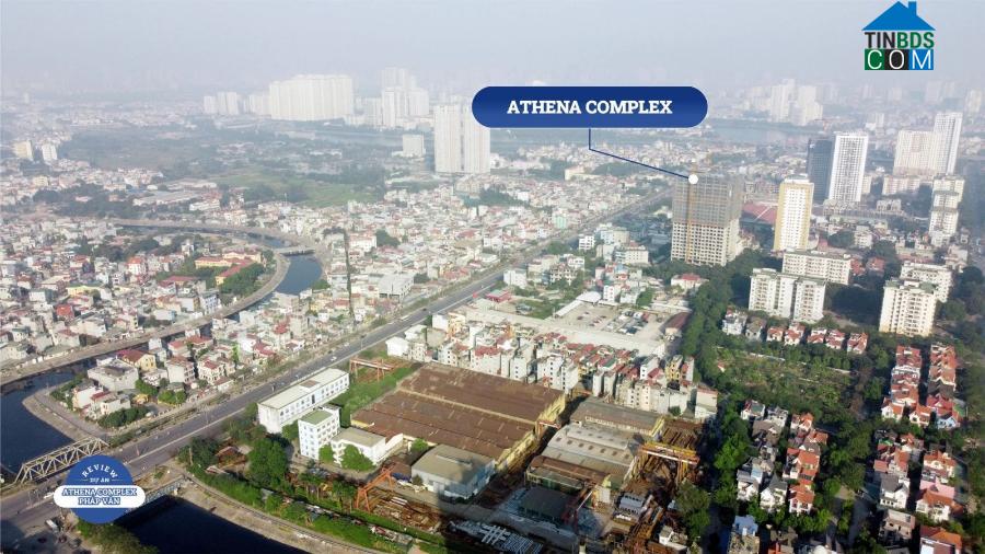 Athena Complex Pháp Vân nằm trên đường Ngọc Hồi, Hoàng Mai, Hà Nội