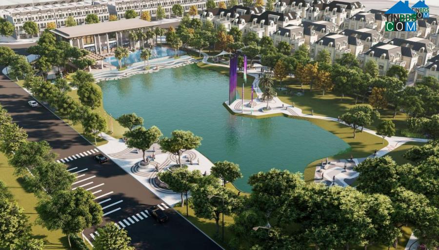 Hồ điều hòa tại An Lạc Green Symphony