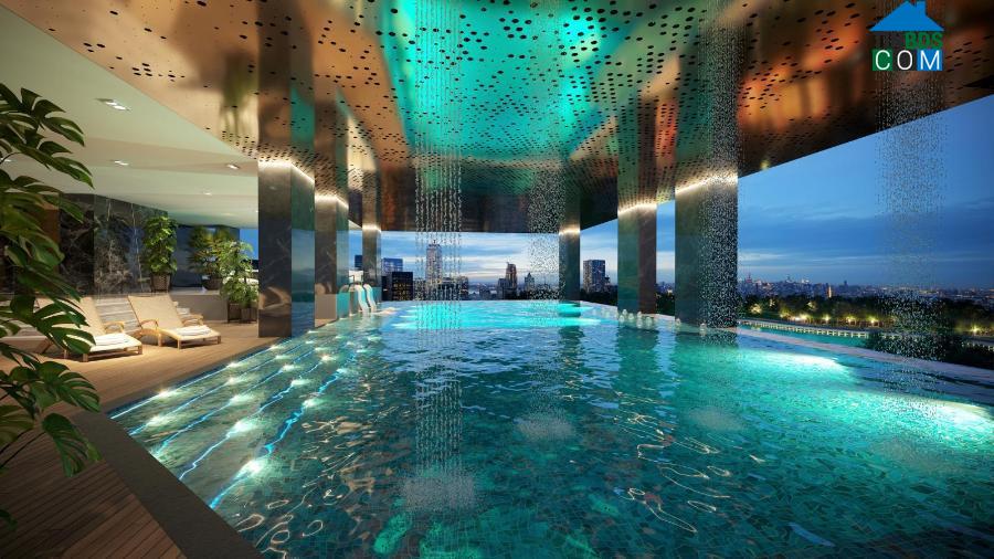 Hồ bơi tràn bờ Sky Pool, nơi thư giãn tuyệt vời của cư dân Park Legend