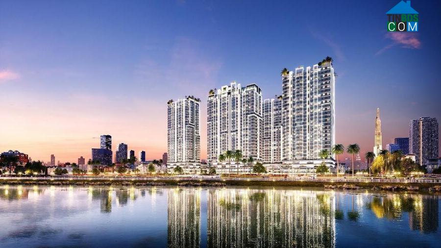Phối cảnh dự án LDG SKY cao cấp bên hồ