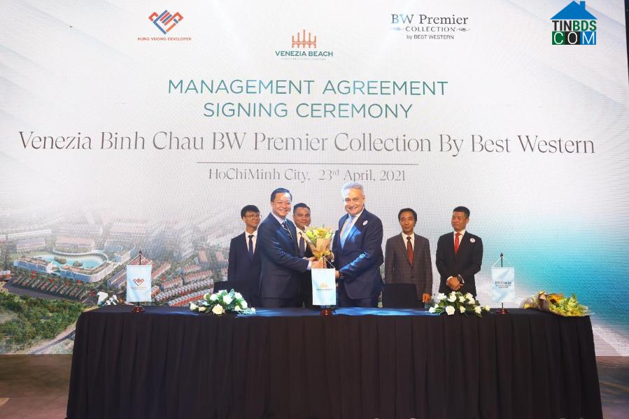 Ảnh Hưng Vượng Developer ký kết hợp tác phát triển dự án Venezia Beach