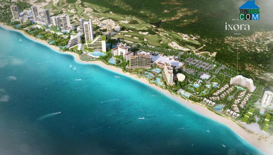 Ho Tram Strip với vị trí liền kề TP.HCM, bao gồm khách sạn 5 sao InterContinental Grand Ho Tram, khách sạn Holiday Inn Resort, casino và sân golf chất lượng quốc tế The Bluffs.