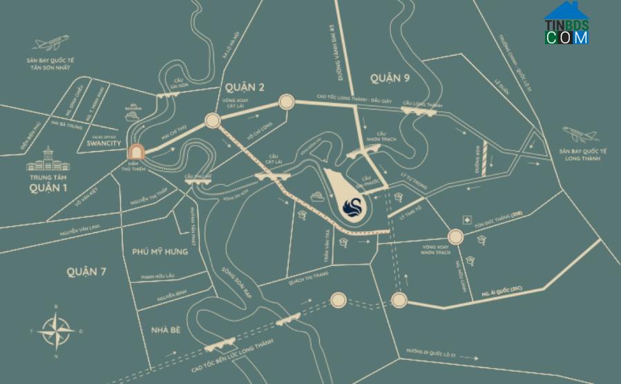 Ảnh Bất động sản đảo và quy hoạch hạ tầng tạo nên sức hút cho Đông Sài Gòn