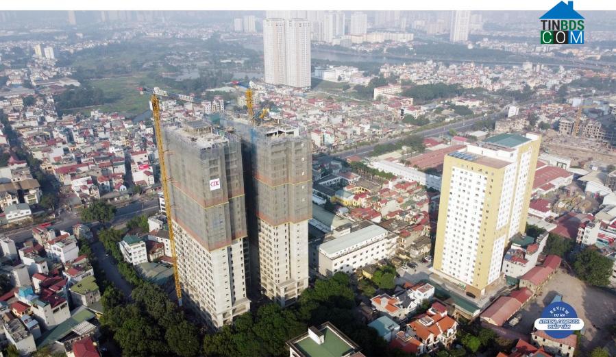 Dự án đã cất nóc vào tháng 12/2020 và đang tiếp tục được thi công hoàn thiện