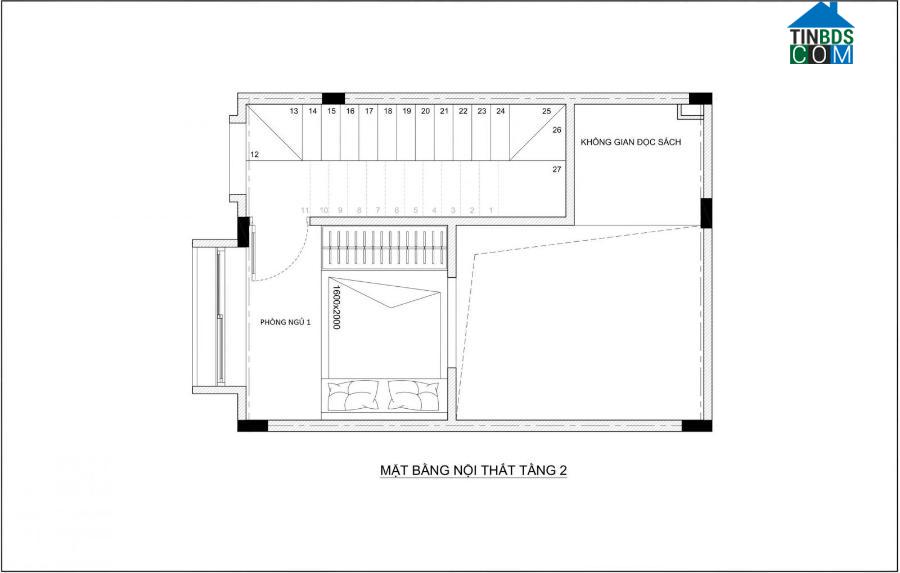 Ảnh Ngôi nhà 30m2 "nhỏ nhưng có võ" dành cho gia đình trẻ, chi phí hoàn thiện chỉ khoảng 1 tỷ đồng