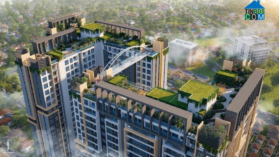 Tầng mái thứ 40 tại Happy One – Central là tổ hợp các tiện ích giải trí đẳng cấp