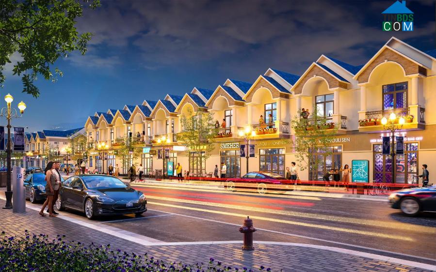 Phối cảnh shophouse dự án New Land