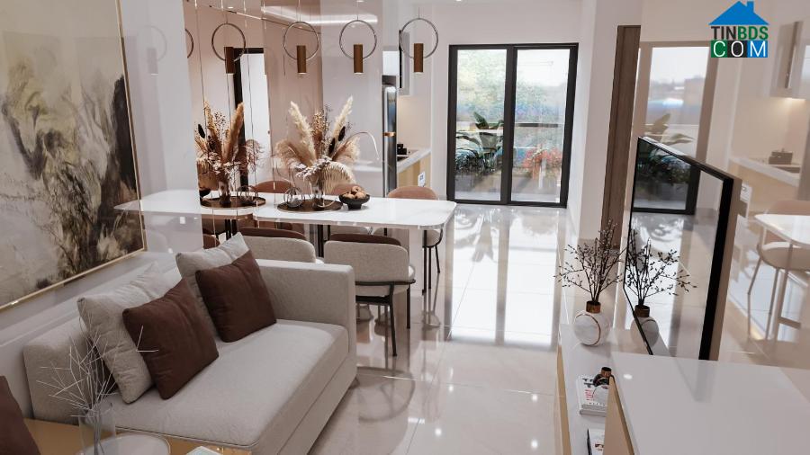 Phối cảnh một góc căn hộ 2 PN của dự án Tecco Felice Homes