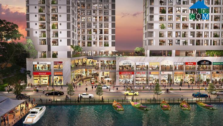 Khu bến chợ thương mại ngoài trời đầu tiên tại nội thành Sài Gòn là một trong những tiện ích nổi bật tại dự án D-Aqua