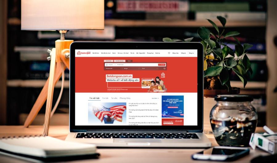 Giao diện trang chủ Tinbds.COM phiên bản PC