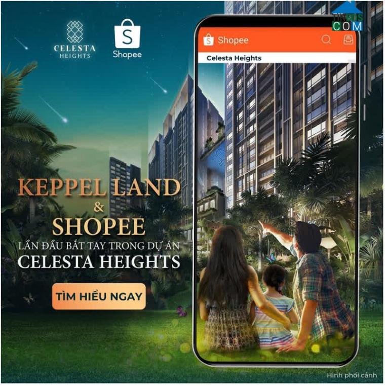 Ảnh Keppel Land và Shopee lần đầu tiên bắt tay hợp tác cho dự án Celesta Heights
