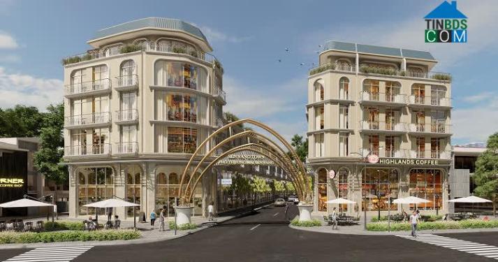 Phối cảnh phố thương mại Sen Vàng - Sen Vàng Town