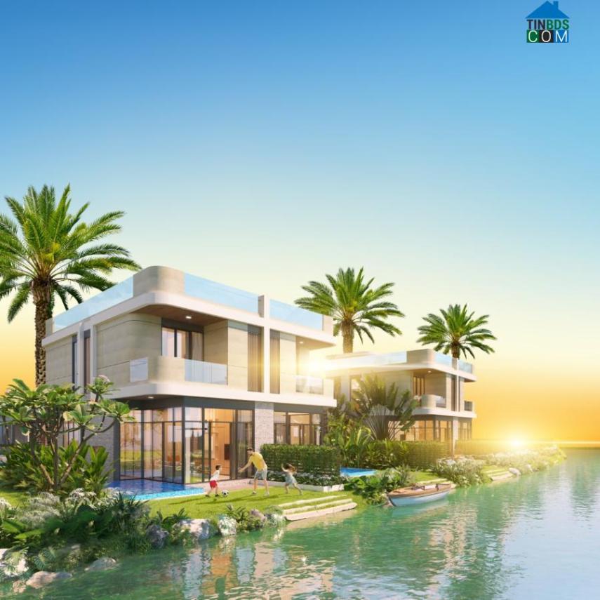 Semi-detached Villa được bố trí trong khu compound khép kín, riêng tư tuyệt đối