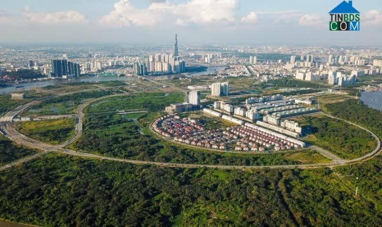 Ảnh Nhiều dự án BĐS tạm dừng "rổ hàng" chờ khu Thủ Thiêm lập đỉnh giá mới