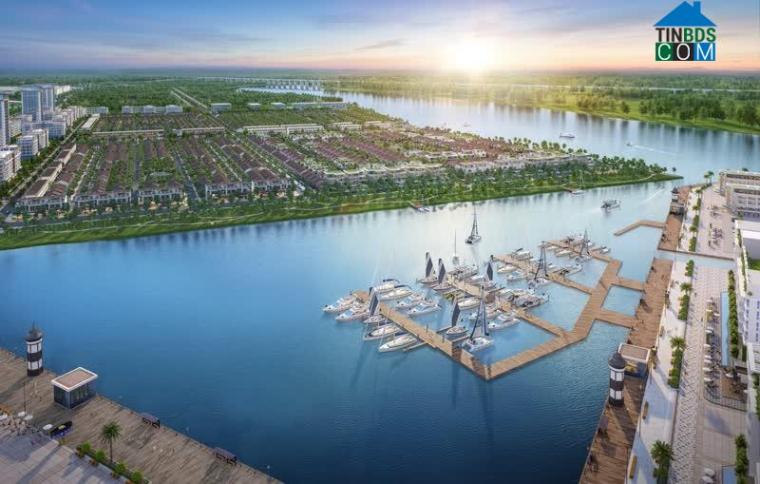 Khu compound The Aqua nằm kề Vịnh cảng quy mô bậc nhất phía Tây TP.HCM