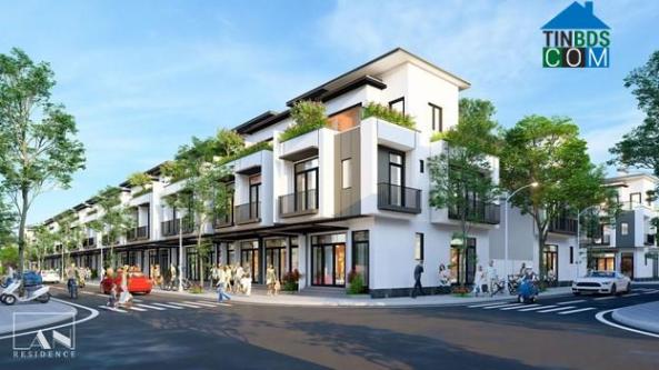 Dãy nhà phố với thiết kế 1 trệt 2 lầu theo phong cách hiện đại, sang trọng tại An Residence