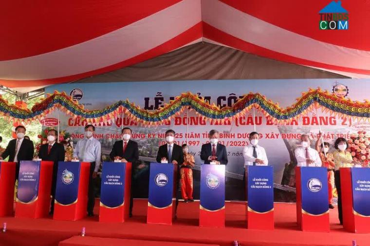 Khởi công xây dựng cầu Bạch Đằng 2, dự án quan trọng kết nối Tân Uyên với Đồng Nai và làm gia tăng giá trị bất động sản cho cả khu vực.