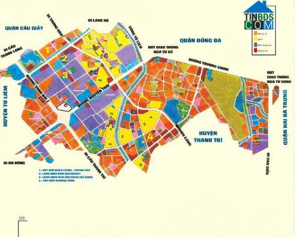 Bản đồ quy hoạch quận Thanh Xuân, Hà Nội đã được phê duyệt cho thấy sự sự phát triển và thay đổi diện mạo đô thị quận.