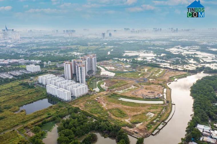 Ảnh Dân đầu tư dồn về Bình Chánh "săn" nhà đất khiến giá leo thang