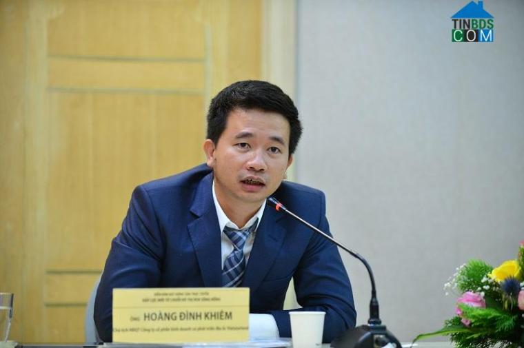 Ông Hoàng Đình Khiêm – Chủ tịch HĐQT Công ty CP Kinh doanh và Phát triển địa ốc Vietstarland