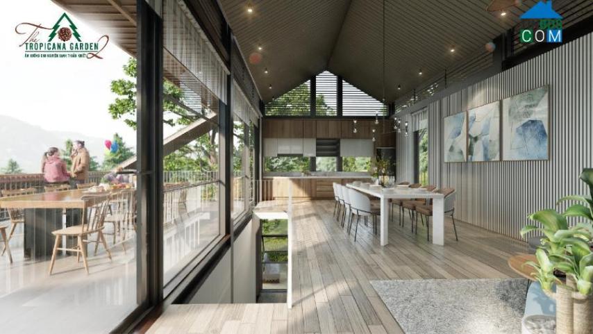 Biệt thự vườn The Tropicana Garden được thiết kế khá độc đáo bằng các nguyên vật liệu hiện đại