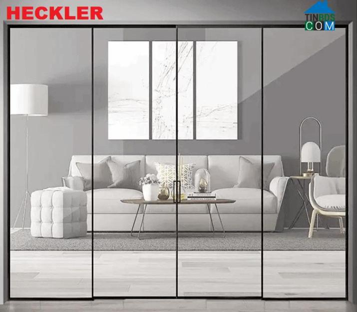 Ảnh Nâng cấp không gian nội thất với cửa trượt Heckler siêu êm