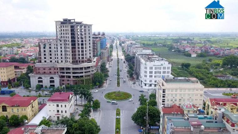 Khu vực trung tâm thành phố Từ Sơn.