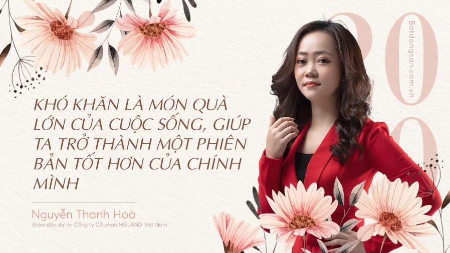 - Thu nhập khủng luôn là một key được đưa ra khi tuyển dụng nhân sự ngành này. Với cá nhân chị, thì ngoài cái đích tiền bạc, sự hấp dẫn của nghề môi giới BĐS còn là những gì?