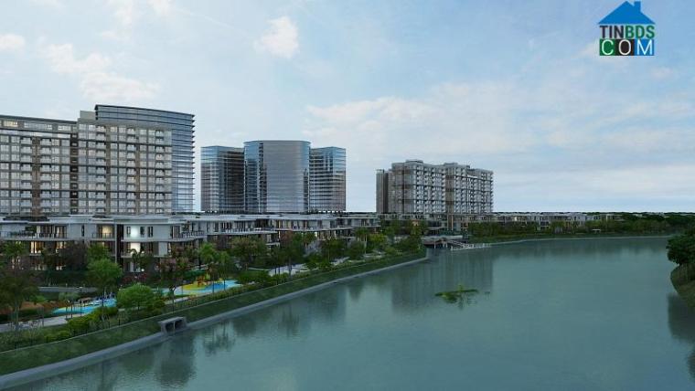 Ảnh Lộ diện khu compound biệt thự hạng sang ven sông của Mizuki Park