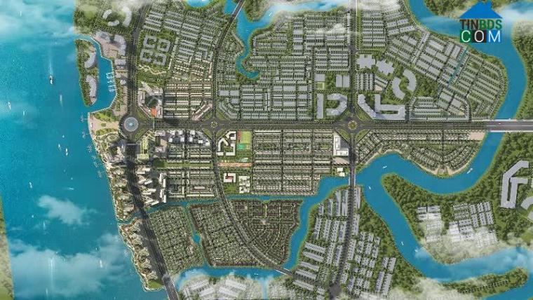 Quy hoạch dự án Izumi City nhìn từ trên cao