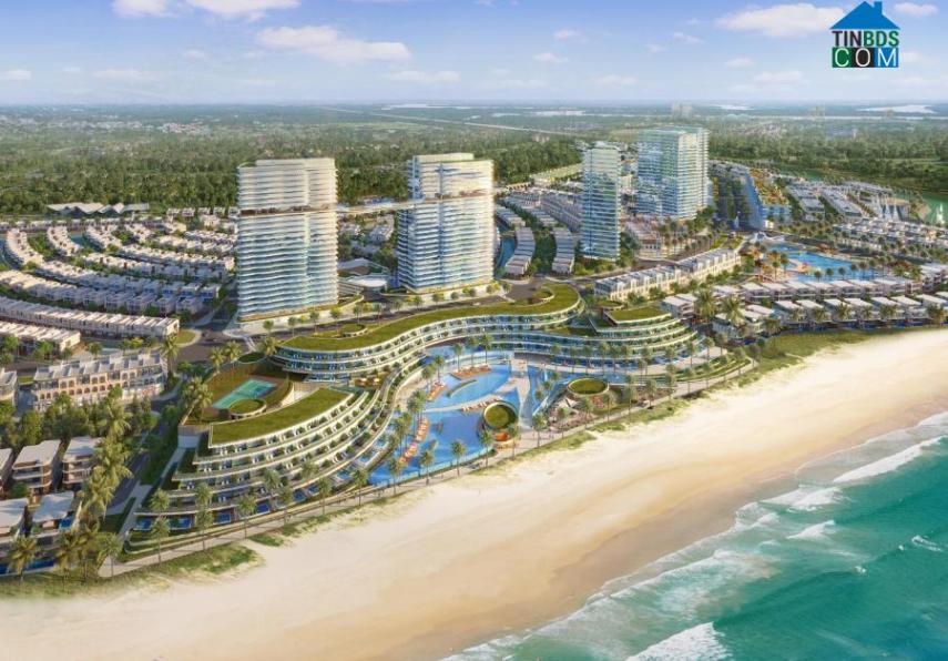 Ảnh Venezia Beach – “tác phẩm” nghệ thuật của thị trường Hồ Tràm-Bình Châu