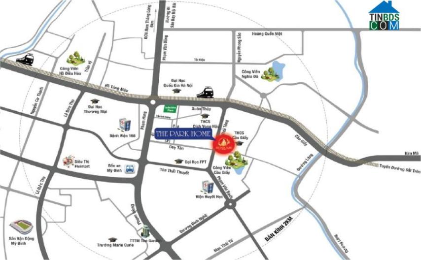 Ảnh Dự án The Park Home, căn hộ trung tâm chuẩn bị bàn giao