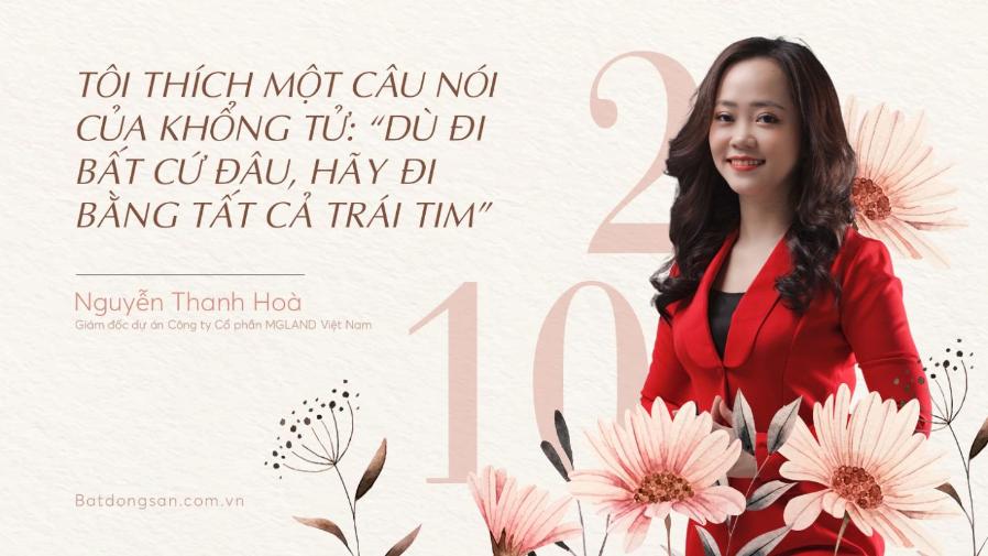 - Gạt câu chuyện giới sang một bên, chị có thể chia sẻ mẫu số chung của những người thành công với nghề?
