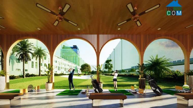 Sân tập golf chuẩn quốc tế có quy mô hơn 3.000m2 là một trong những tiện ích đẳng cấp hiếm hoi chỉ có tại Salaphumy Park Residences