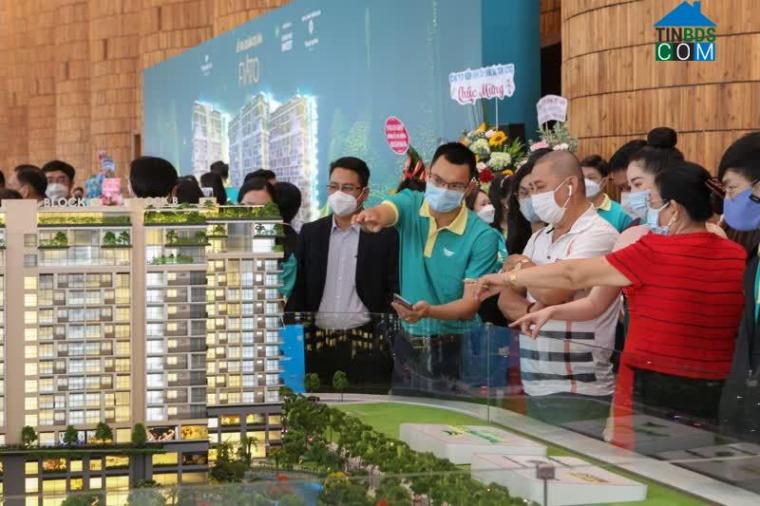 Đông đảo khách hàng và nhà đầu tư quan tâm đến dự án ngay trong buổi ra mắt - Ảnh: TLH