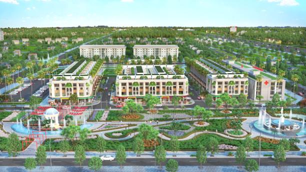 Phối cảnh dự án đất nền Ario Park View tại trung tâm Phú Mỹ