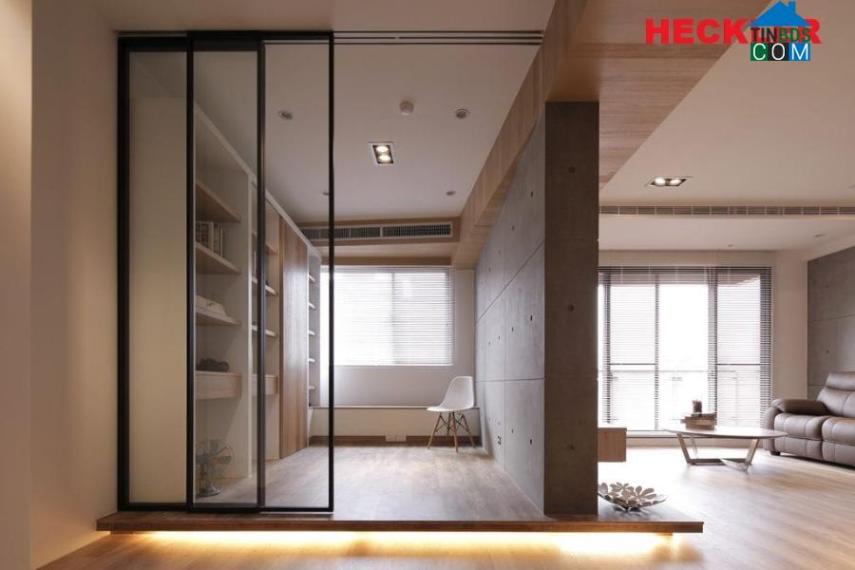 Ảnh Nâng cấp không gian nội thất với cửa trượt Heckler siêu êm