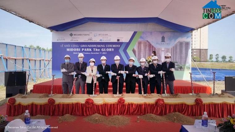 Lễ khởi công Dự án MIDORI PARK The GLORY vào đầu tháng 12.
