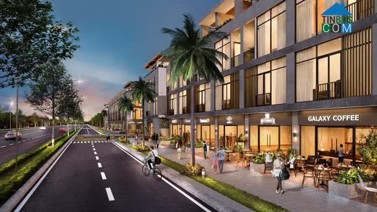 Shophouse nằm trong lòng sân golf lớn ở Tây Sài Gòn, vừa tiện kinh doanh buôn bán vừa phù hợp nghỉ dưỡng, thư giãn