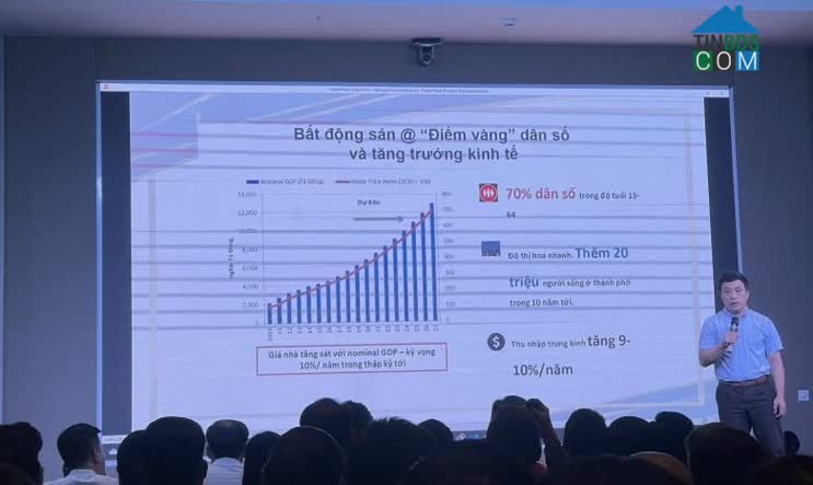 Ông Trương Vĩnh Trí, Phó Tổng Thư kí Thường trực Hội Môi giới Bất động sản Việt Nam 