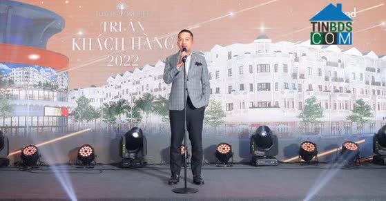 Ông Nguyễn Hoài Nam – Phó Tổng Giám đốc Công ty CityLand gửi lời tri ân đến khách hàng đã luôn đồng hành cùng công ty trong suốt thời gian qua