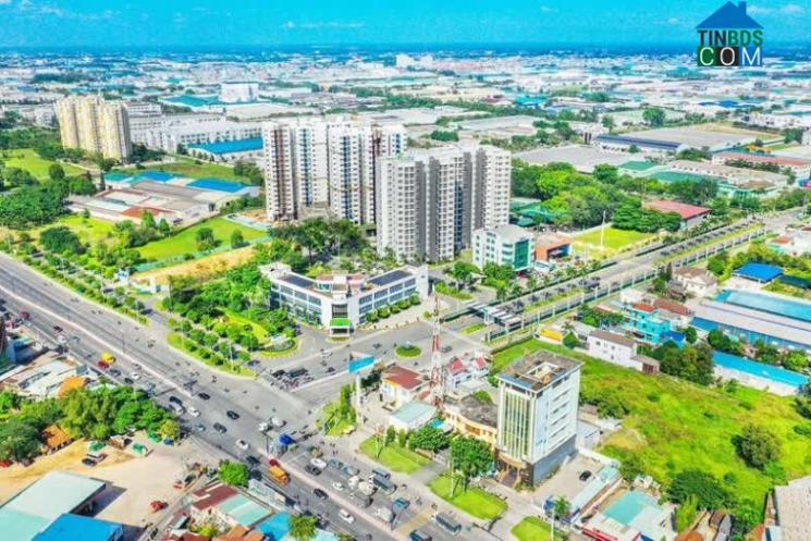 Toàn cảnh thành phố Thuận An, Bình Dương.